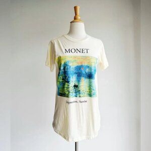 Ivory Monet Impression Sunrise Tee | S